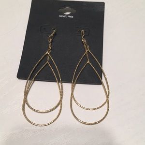 Nickel free gold earrings!